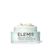 Elemis ProCollagen Marine Cream with SPF 30 3in1 Smoothing Face Moisturiser with Chlorella Ginkgo Biloba Padina Pavonica Ultralight Gel Day Crea