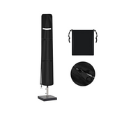 OZYAN Parasol Cover Patio Umbrella Covers,Waterproof Windproof,Anti-UV with Zip,210D Oxford Fabric Garden Parasol Cover for 7ft to 9ft Garden Out