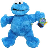 Sesame Street - Super Soft Gift Quality Plush Toy & Bag Clip Set of 2 16" 42cm Cookie Monster & 6" 15cm Bag Clip