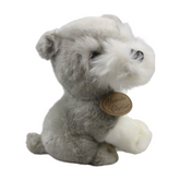 Russ Berrie Yomiko Classic Schnauzer Soft Plush Toy 8.5"