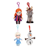 Frozen 2 Soft Plush 5" Keyclip Toys - Sven, Olaf, Elsa and Anna