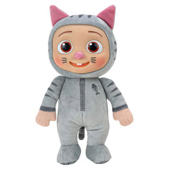 CoComelon JJ Duckie, Kitty & Puppy Plush Stuffed Animal Toys 3 Pack - 8" Plush Soft Toy Set