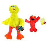 Sesame Street - Soft Plush Toy Set of 2 - Big Bird & Elmo
