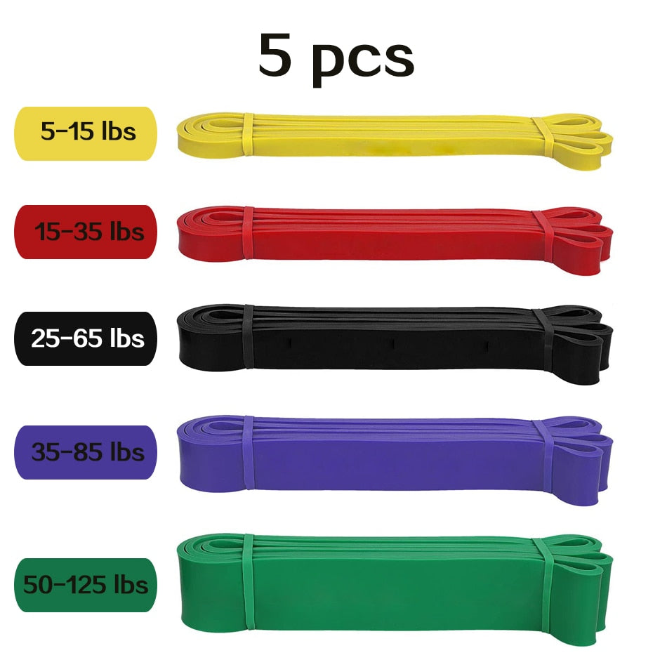 Dynamic Elastic Training Gum: Gym & Home Fitness Bands