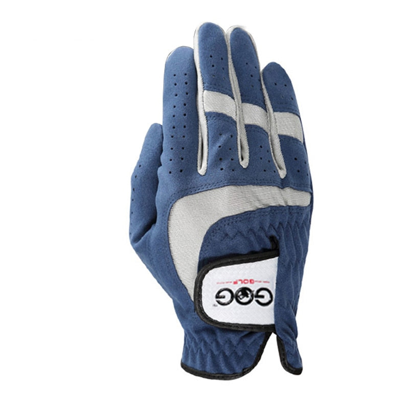 Men's Golf Gloves - Breathable Sport Fabric - Left & Right Hand - New Brand - Magic Tape