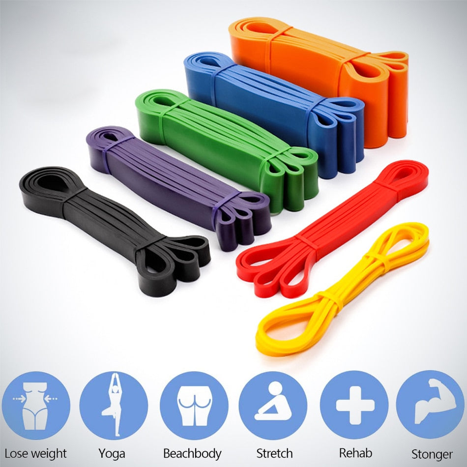 Dynamic Elastic Training Gum: Gym & Home Fitness Bands