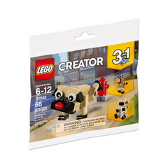30542: Creator 3-in-1: Cute Pug polybag