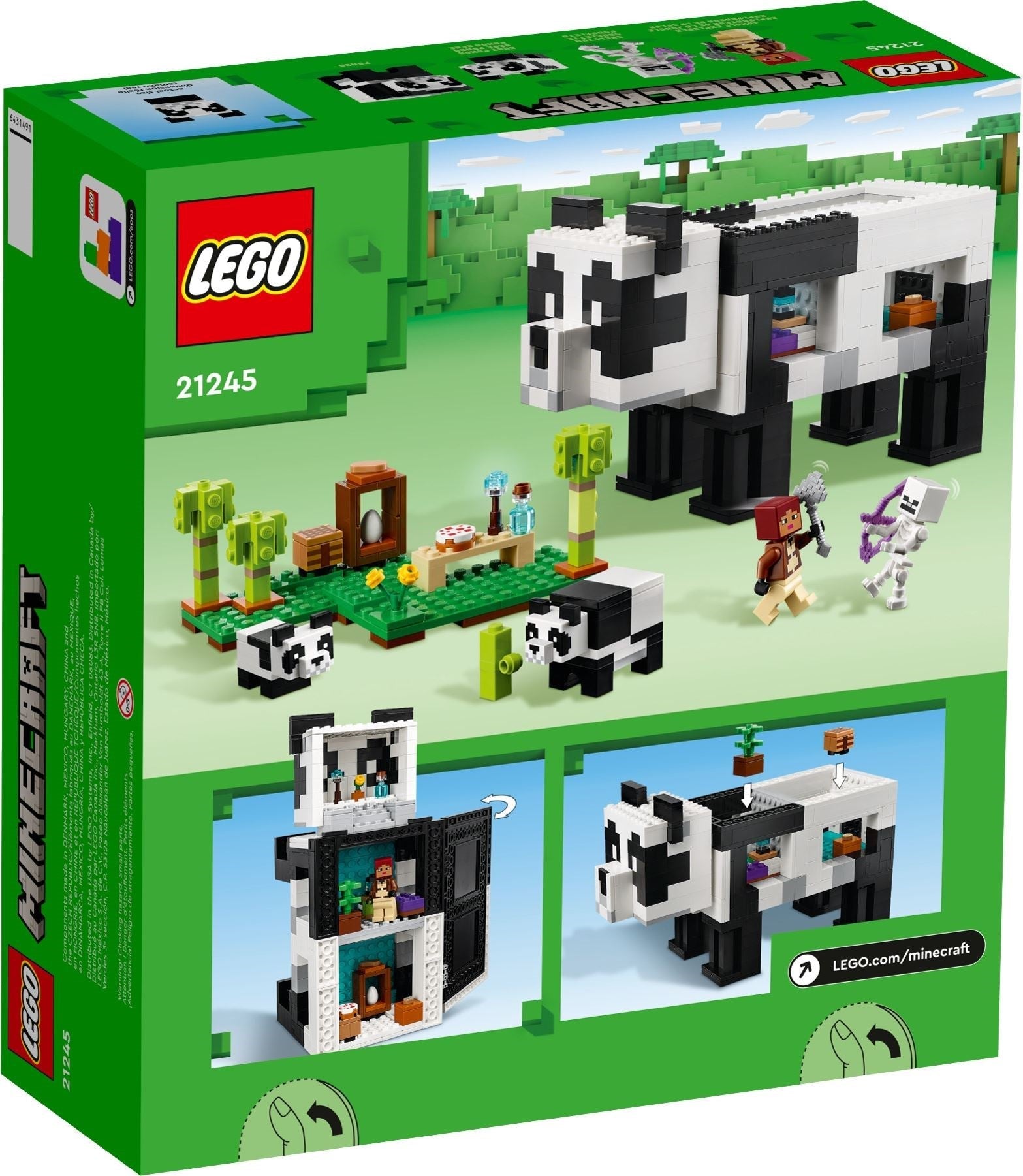 21245: Minecraft: The Panda Haven