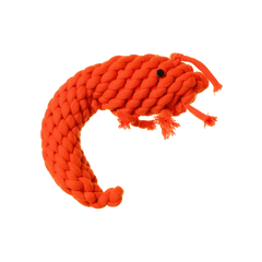 Pam the Prawn Rope Dog Toy