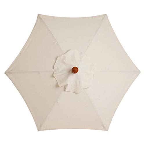 KHBNHJ Sun Umbrella Replacement Cloth, 3Meter Garden Parasol Canopy Cover for Patio Sun Umbrella, Market Table Umbrella Replacement Canopy Green,