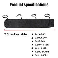 Uposao Patio Awning Cover Waterproof Replacement Awning Cover Sun Protection Dustproof Awning Storage Bag with String for Outdoor Garden Patio