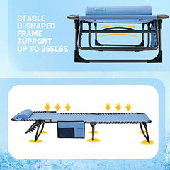 #WEJOY Textilene Sun Loungers for Garden Set of 2 Comfortable & Portable Sunloungers 5-Position Adjustable folding Sun Lounger Sun Bed for Garden