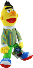 Sesame Street - Super Soft Gift Quality Plush Toy & Bag Clip Set of 2 15" 38cm Bert & 8" 20cm Bag Clip