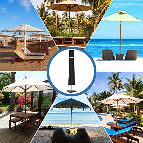 OZYAN Parasol Cover Patio Umbrella Covers,Waterproof Windproof,Anti-UV with Zip,210D Oxford Fabric Garden Parasol Cover for 7ft to 9ft Garden Out