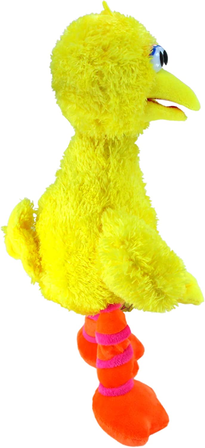 Sesame Street - Super Soft Gift Quality Plush Toy & Bag Clip Set of 2 15" 38cm Big Bird & 7" 18cm Bag Clip