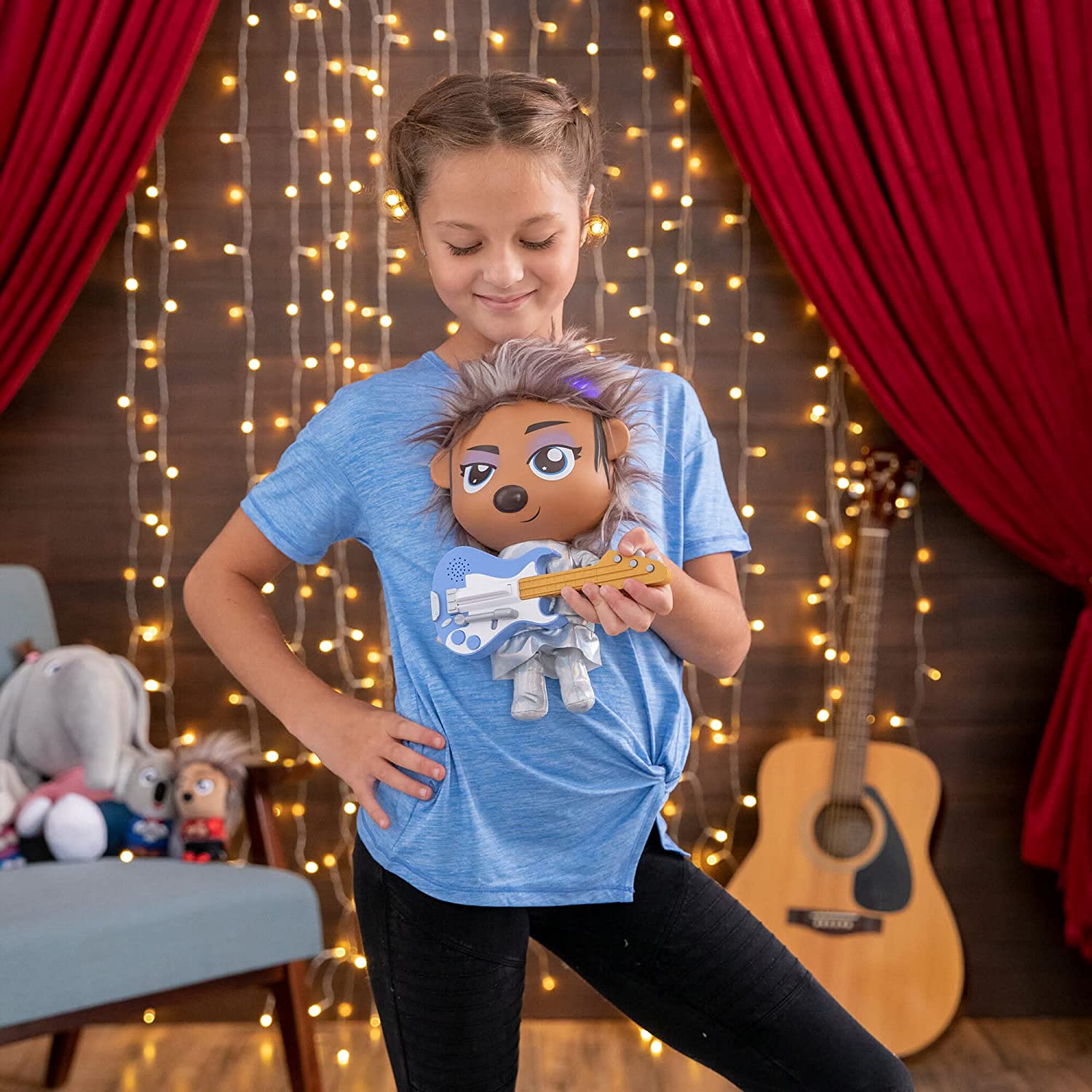 Sing 2 Ash Singing Riff Rock 12" Soft Plush Toy