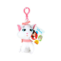 Disney Super Soft Gift Quality 5" 12cm Plush Toy Bag Clip - Marie Aristocats