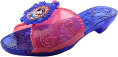 Snow White Super Soft Gift Quality 5" 12cm Plush Toy Bag Clip & Snow White Fancy Dress Shoes One Size - Twin Pack